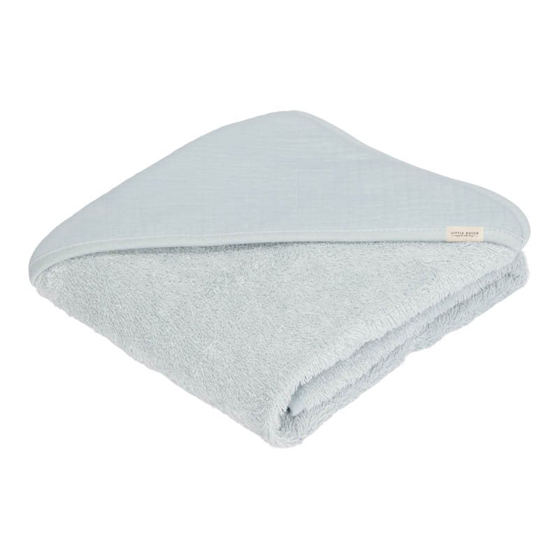 Hooded towel - Pure Soft Blue