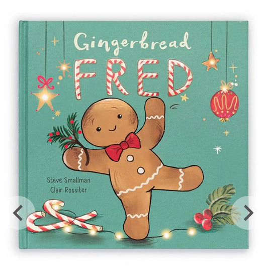 Jellycat - Gingerbread Fred Book