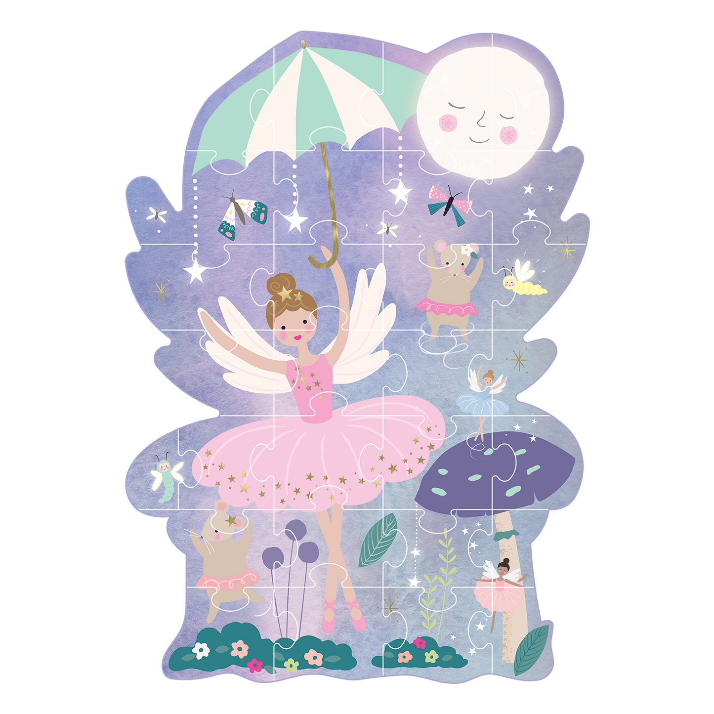 Enchanted 30pc Shaped Puzzle