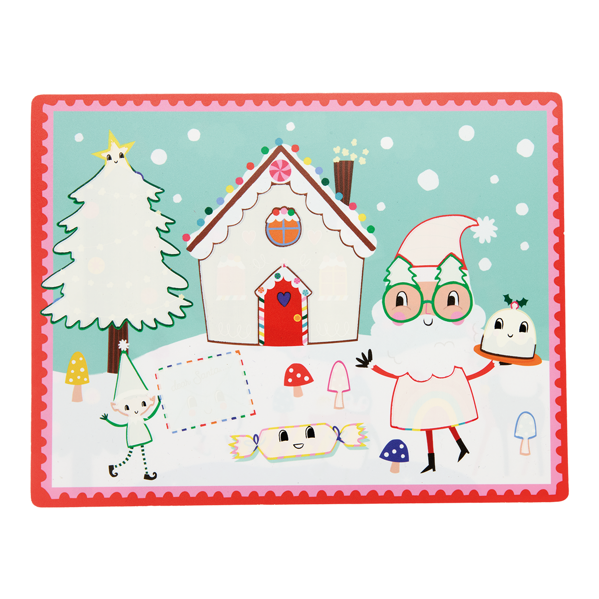 Christmas Magic Water Placemat