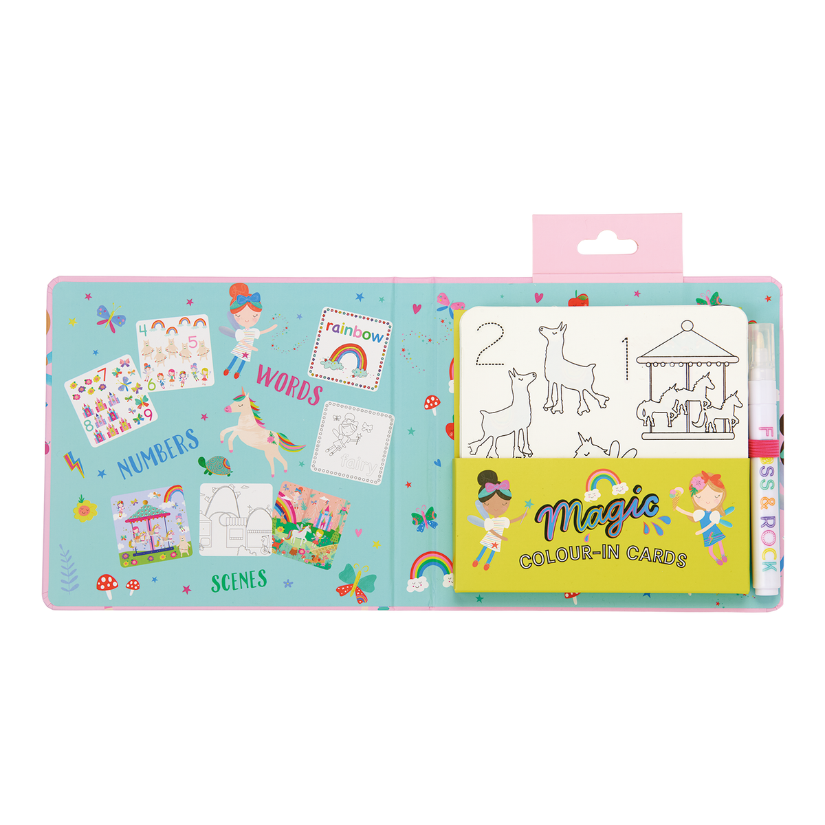 Magic Colour Changing Water Cards - Rainbow Fairy