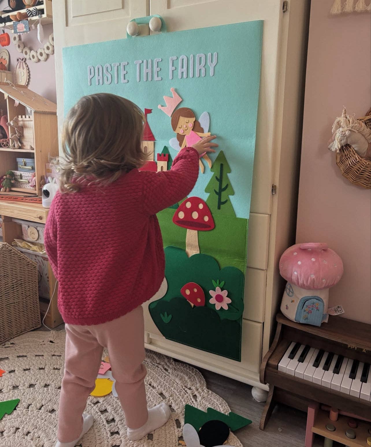 Back In stock: Paste the Fairy Felt Play Board