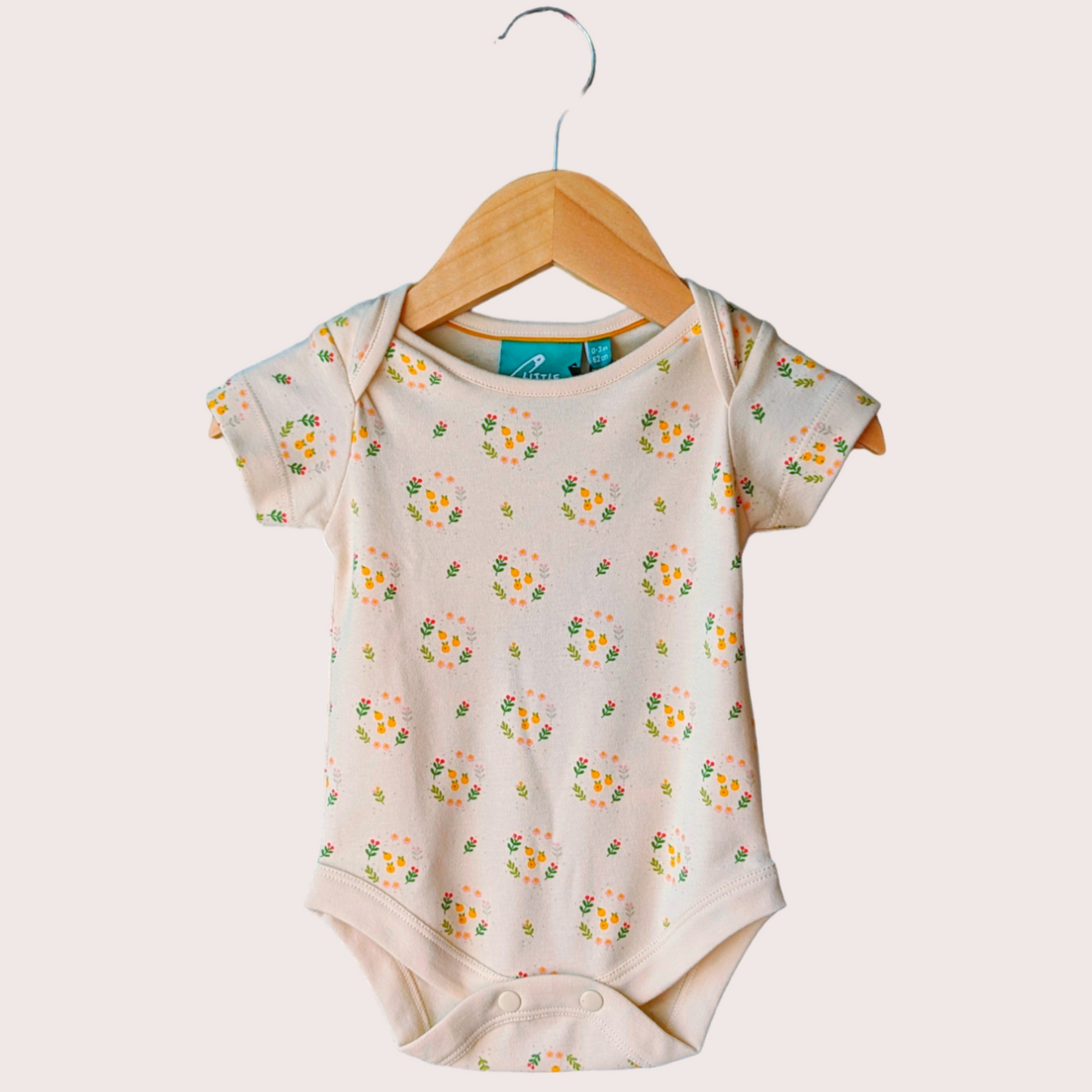 *SALE* Quince Flowers Organic Baby Bodysuit