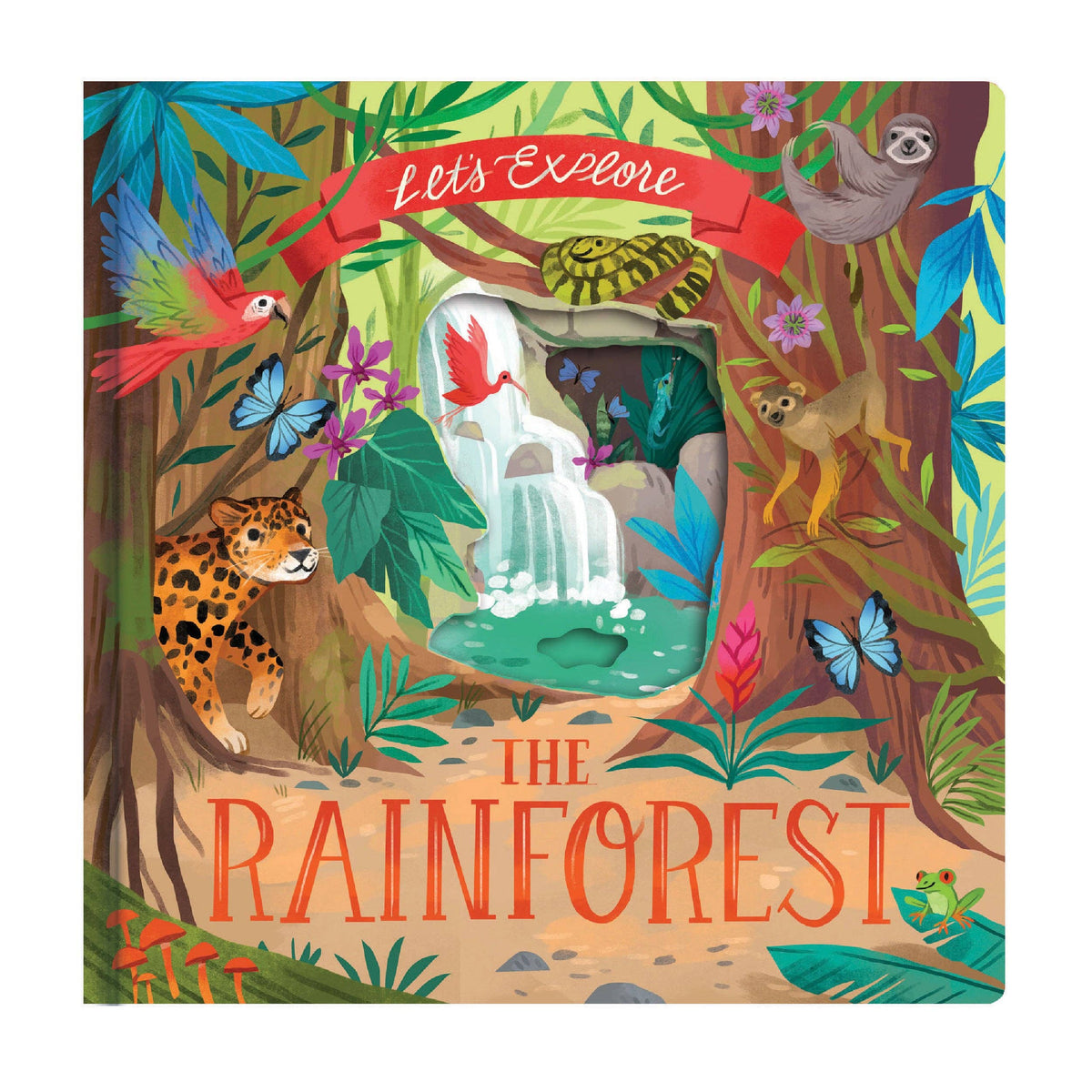 Let’s Explore The Rainforest - Children’s Lift-the-Flap Book