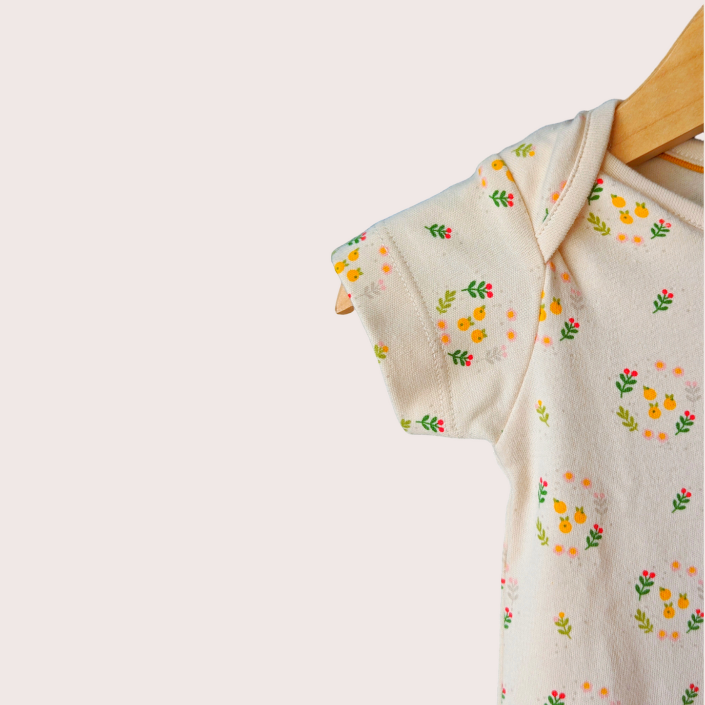 *SALE* Quince Flowers Organic Baby Bodysuit