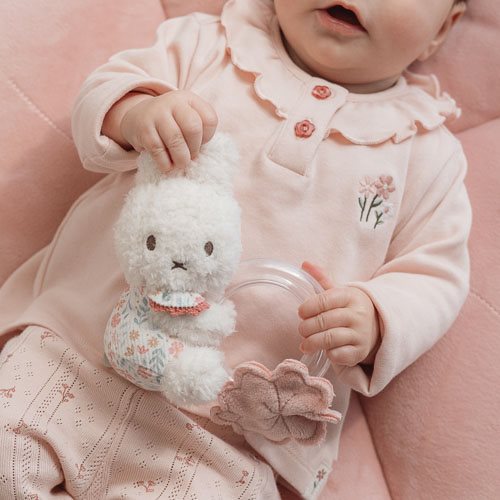 Little Dutch x Miffy Ring Rattle - Lucky Blossom