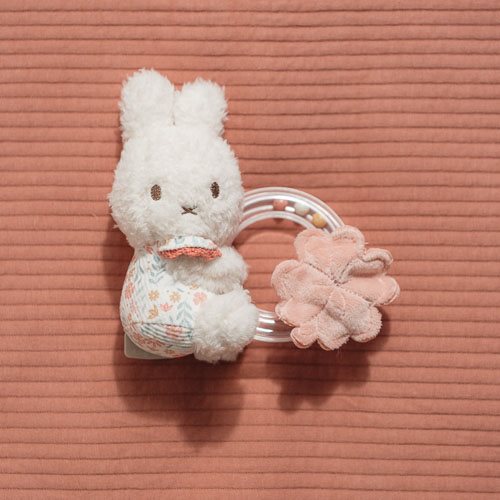 Little Dutch x Miffy Ring Rattle - Lucky Blossom