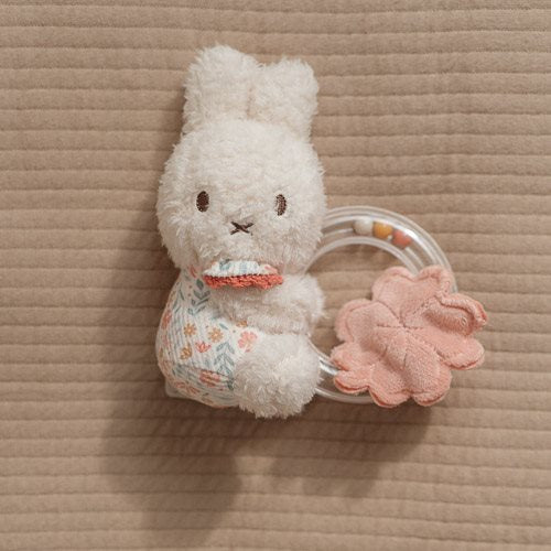 Little Dutch x Miffy Ring Rattle - Lucky Blossom