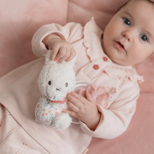 Little Dutch x Miffy Ring Rattle - Lucky Blossom