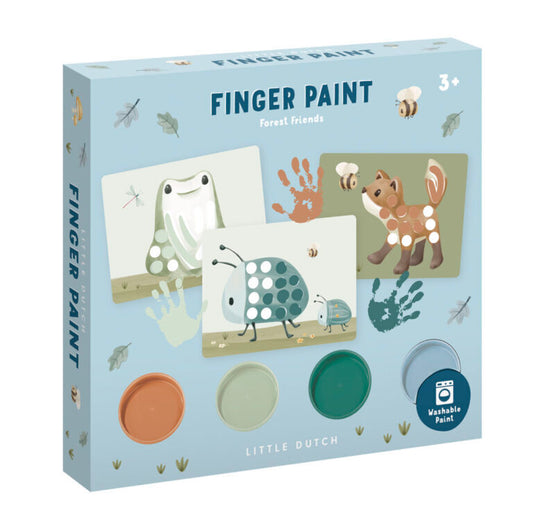 Forest Friends - Finger Painting