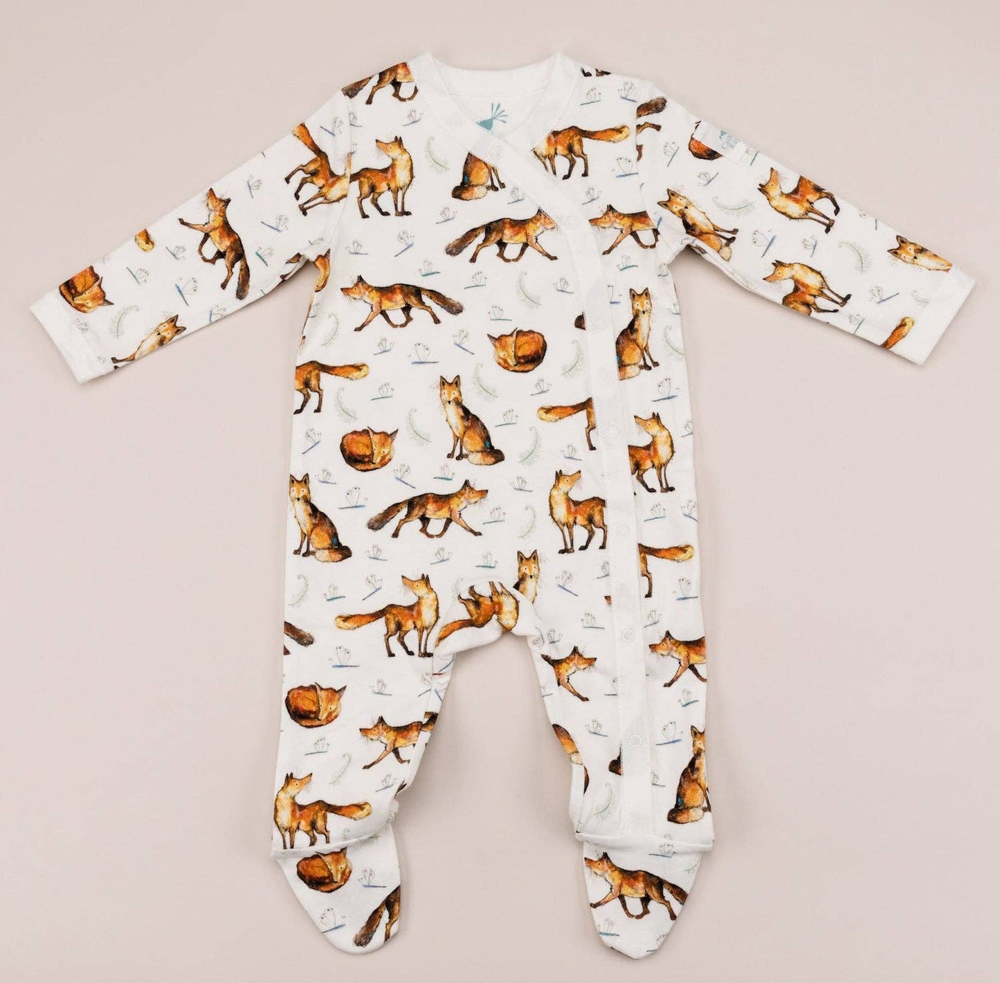 *SALE*Dexter Fox Print Babygrow