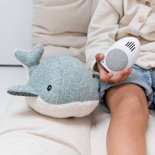 Flow Amsterdam Heartbeat Comforter - Moby Whale Green