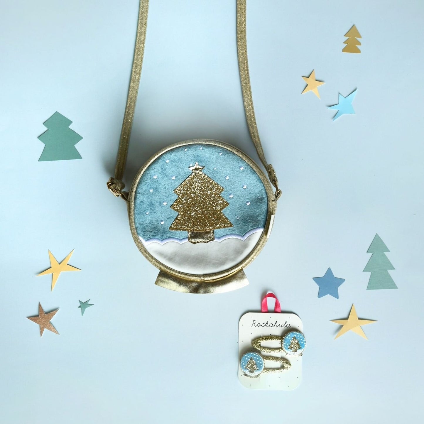 Shimmer Snow Globe Bag