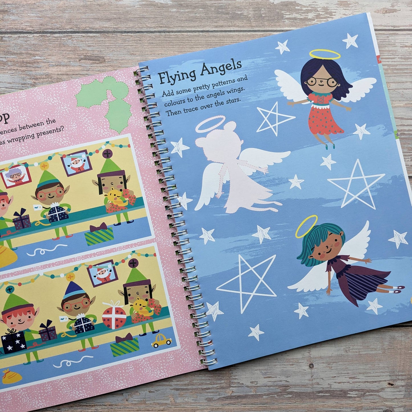 Big Sticker Book Christmas - Elves