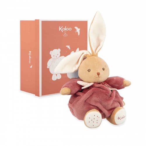 Chubby Rabbit Burgundy 17Cm