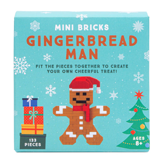 Festive Mini Bricks (Xmas Tree & Gingerbread Man)-Mixed Pack