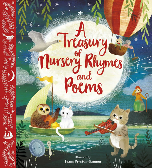 A Treasury of Nursery Rhymes and Poems: Illustrated Gift