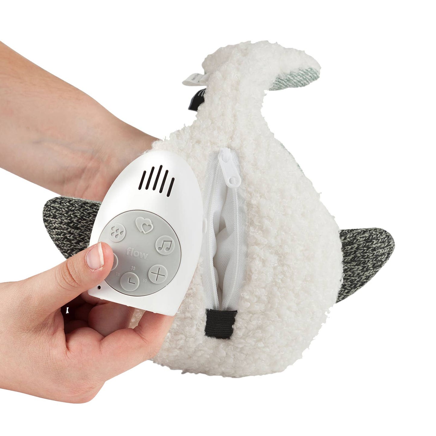 Flow Amsterdam Heartbeat Comforter - Moby Whale Green