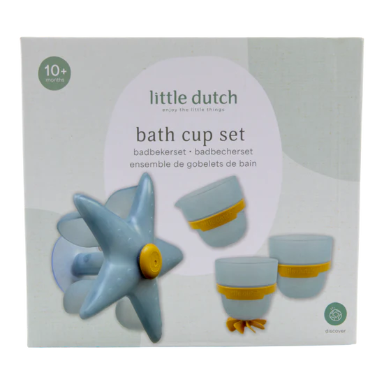 Little Dutch Bath Play Cups Starfish