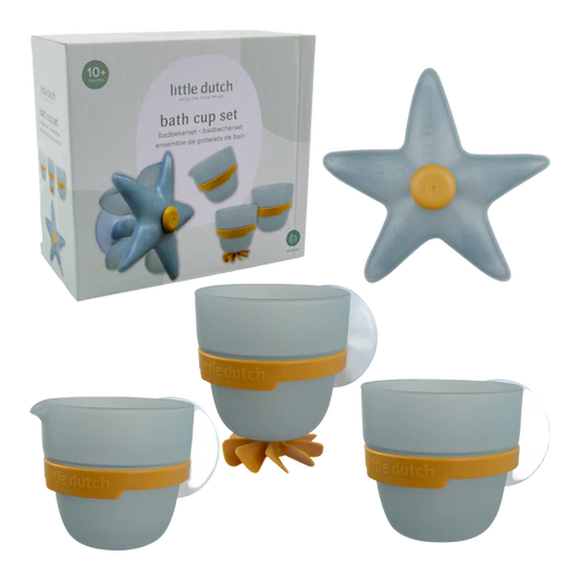 Little Dutch Bath Play Cups Starfish