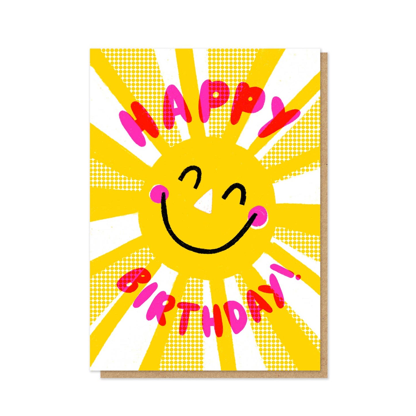 Birthday Sunshine Card | Birthday Card | Letterpress Card