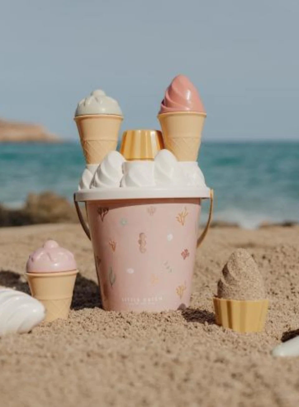 Ice Cream Bucket Set - Ocean Dreams Pink