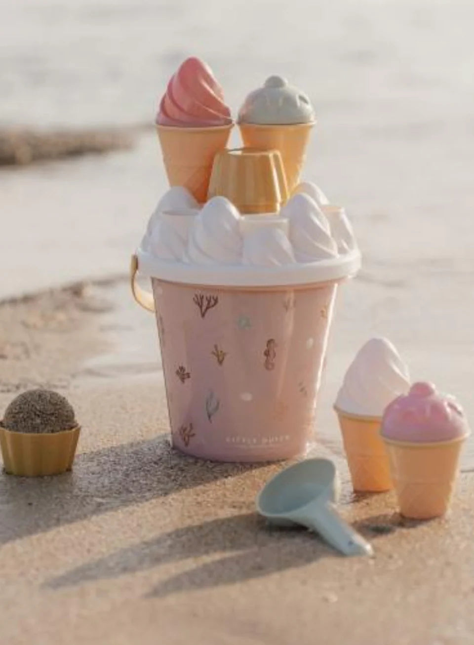 Ice Cream Bucket Set - Ocean Dreams Pink