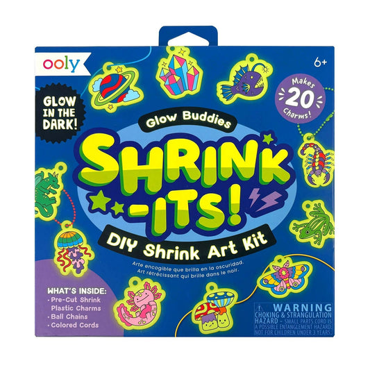 Ooly Shrink-It's DIY Shrink Art Kit-Glow Buddies