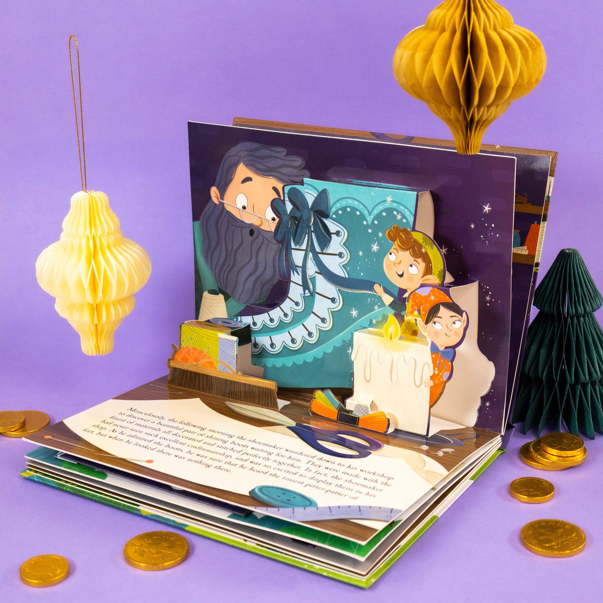 The Elves and the Shoemaker - Children’s Christmas Pop-Up Book