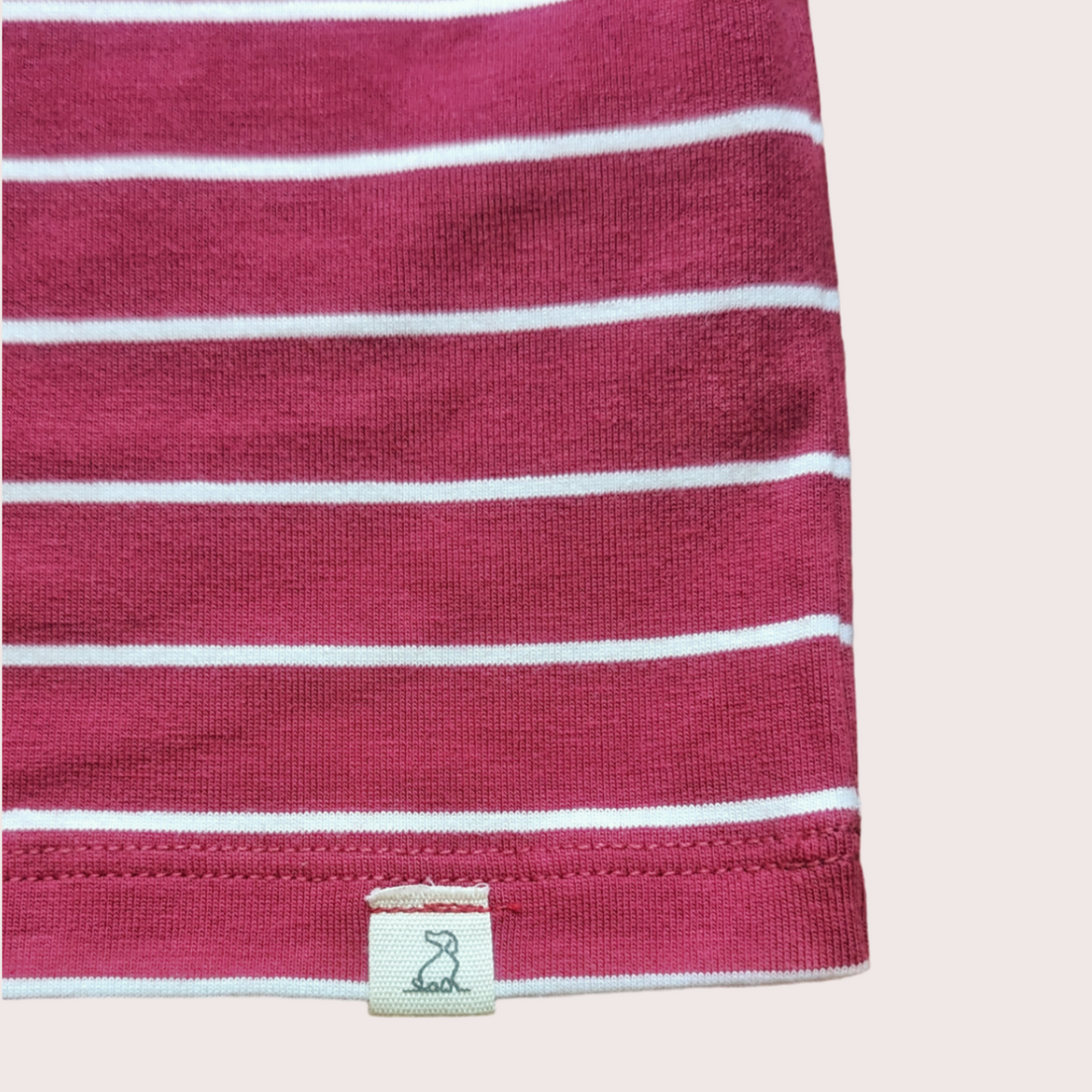 Long Sleeve Striped Top - Redberry