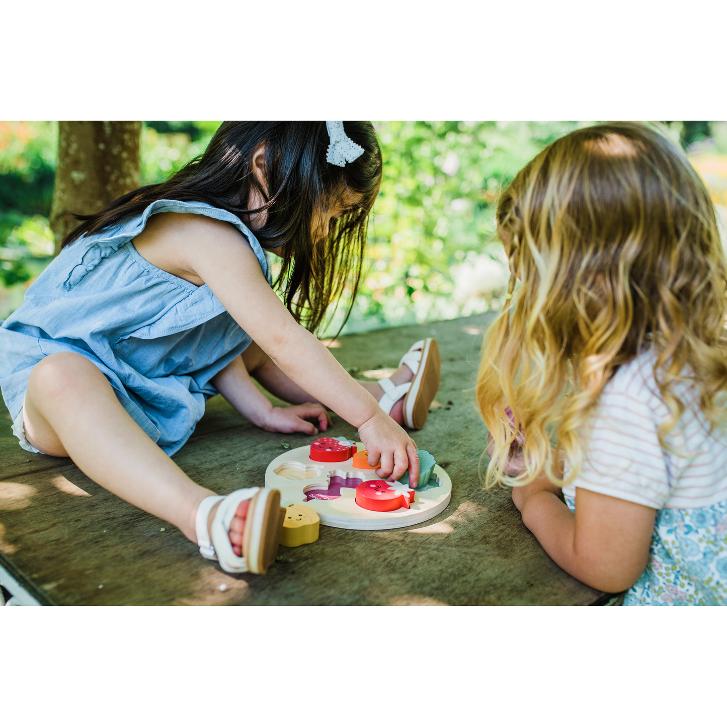 Happy Veggies Wooden Puzzle