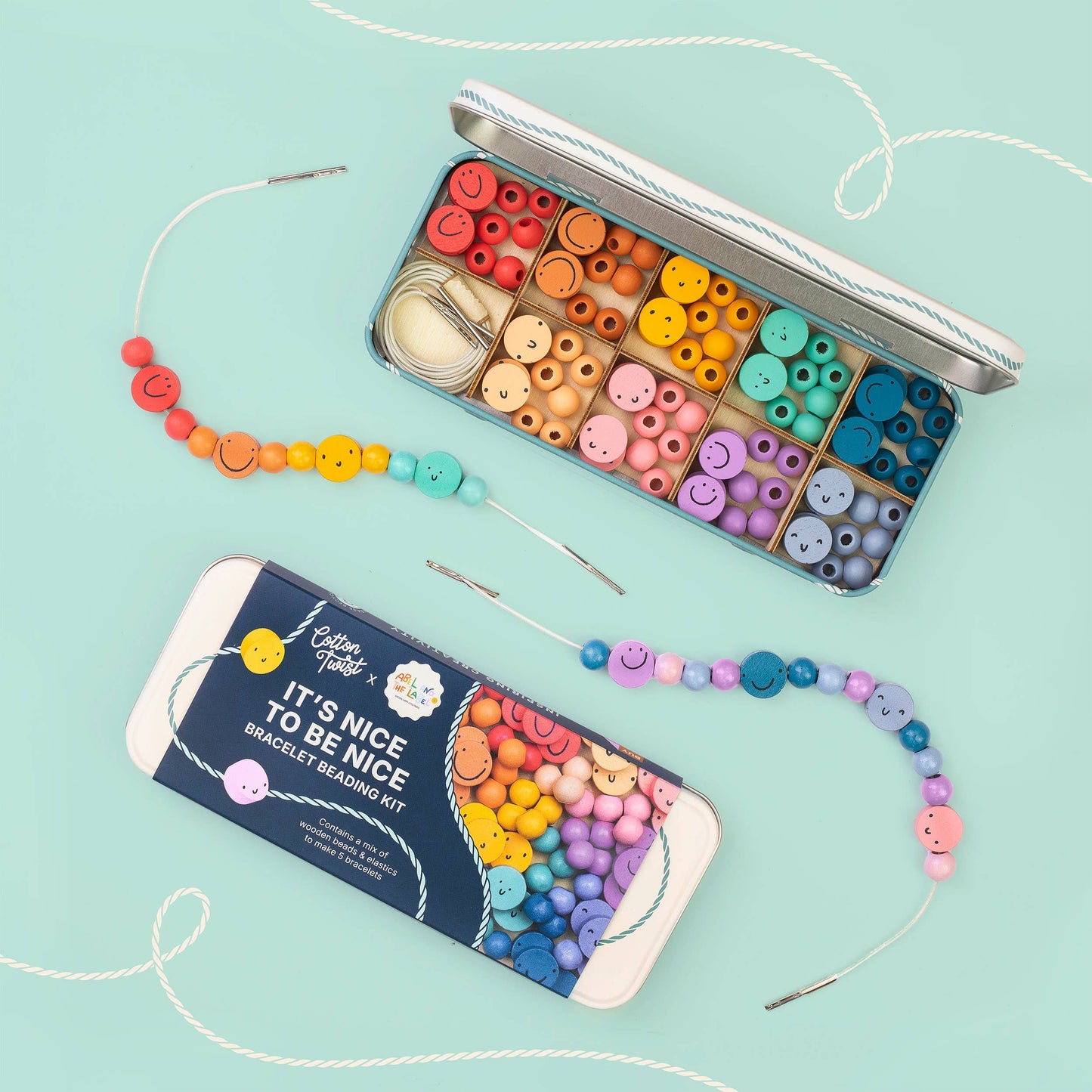 It's Nice To Be Nice Bracelet Beading Kit for Children