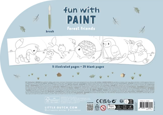 Paint Book - Forest Friends