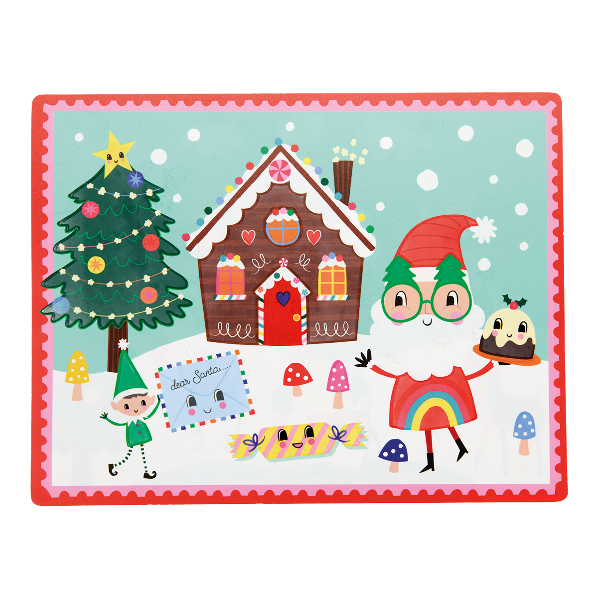 Christmas Magic Water Placemat