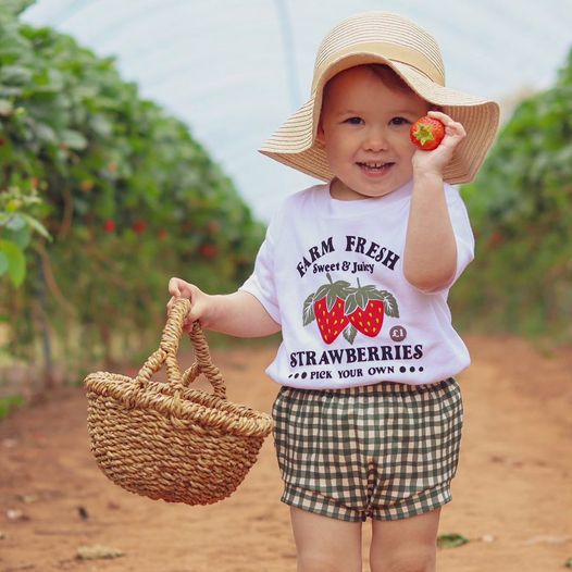 Strawberry Picking T-Shirt