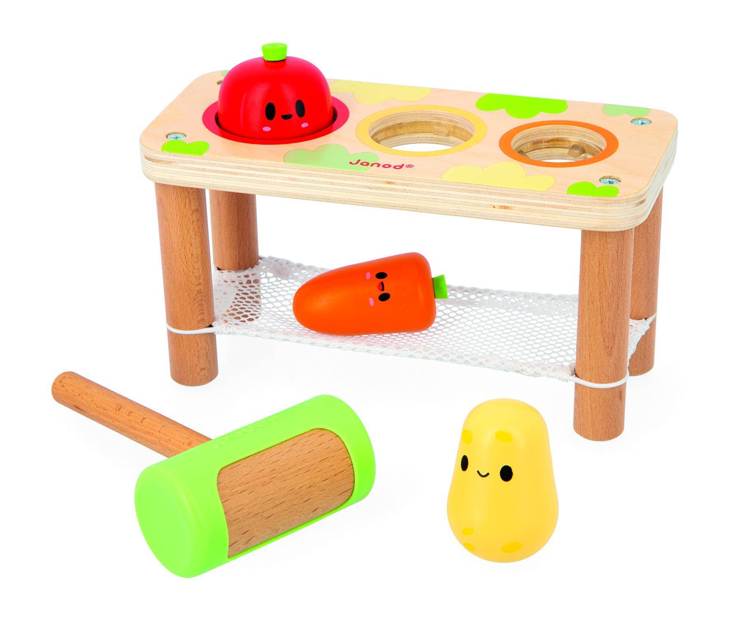 Farm | Tap Tap Vegetables | Wooden Toy | Ages 12 Months+