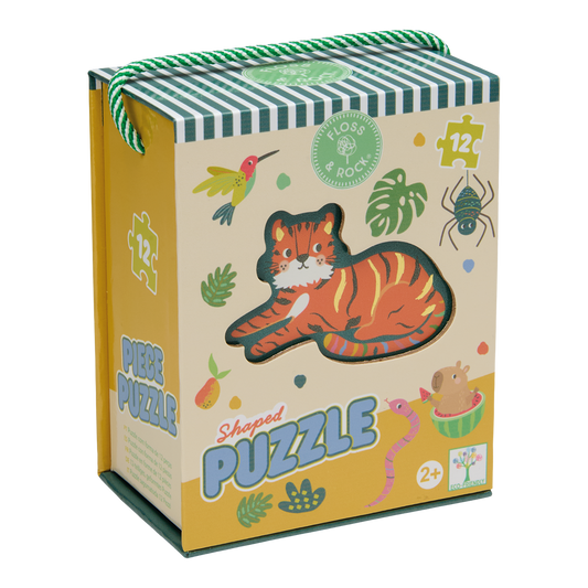 Jungle 12pc Shaped Puzzle
