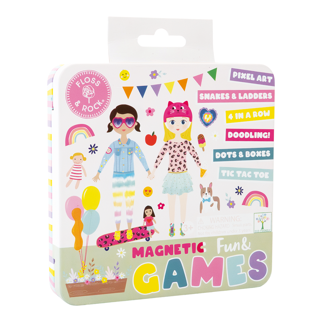 Magnetic Fun & Games Tin - Best Friends