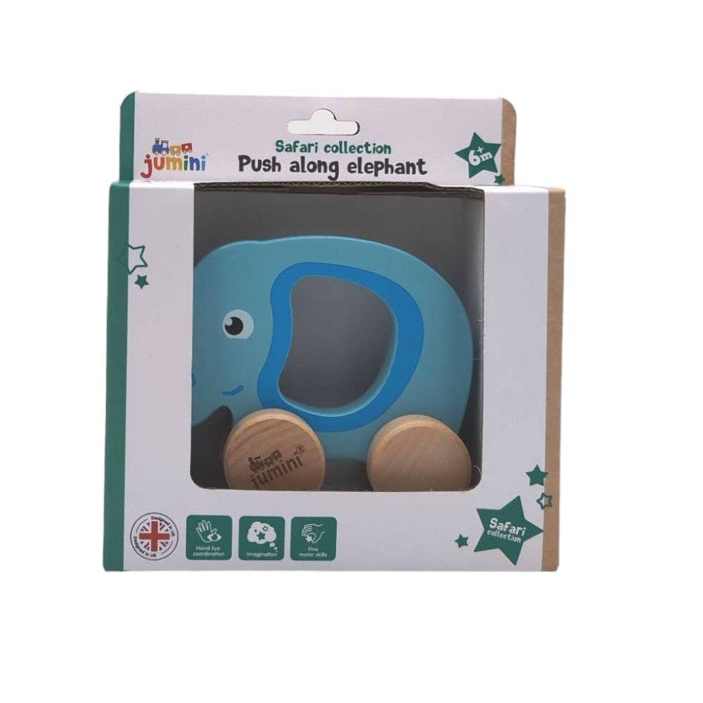 JUMINI Push Along Friends Elephant (Boxed)