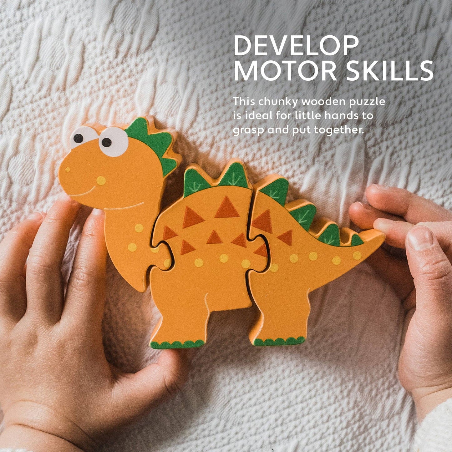 Stegosaurus Wooden Puzzle