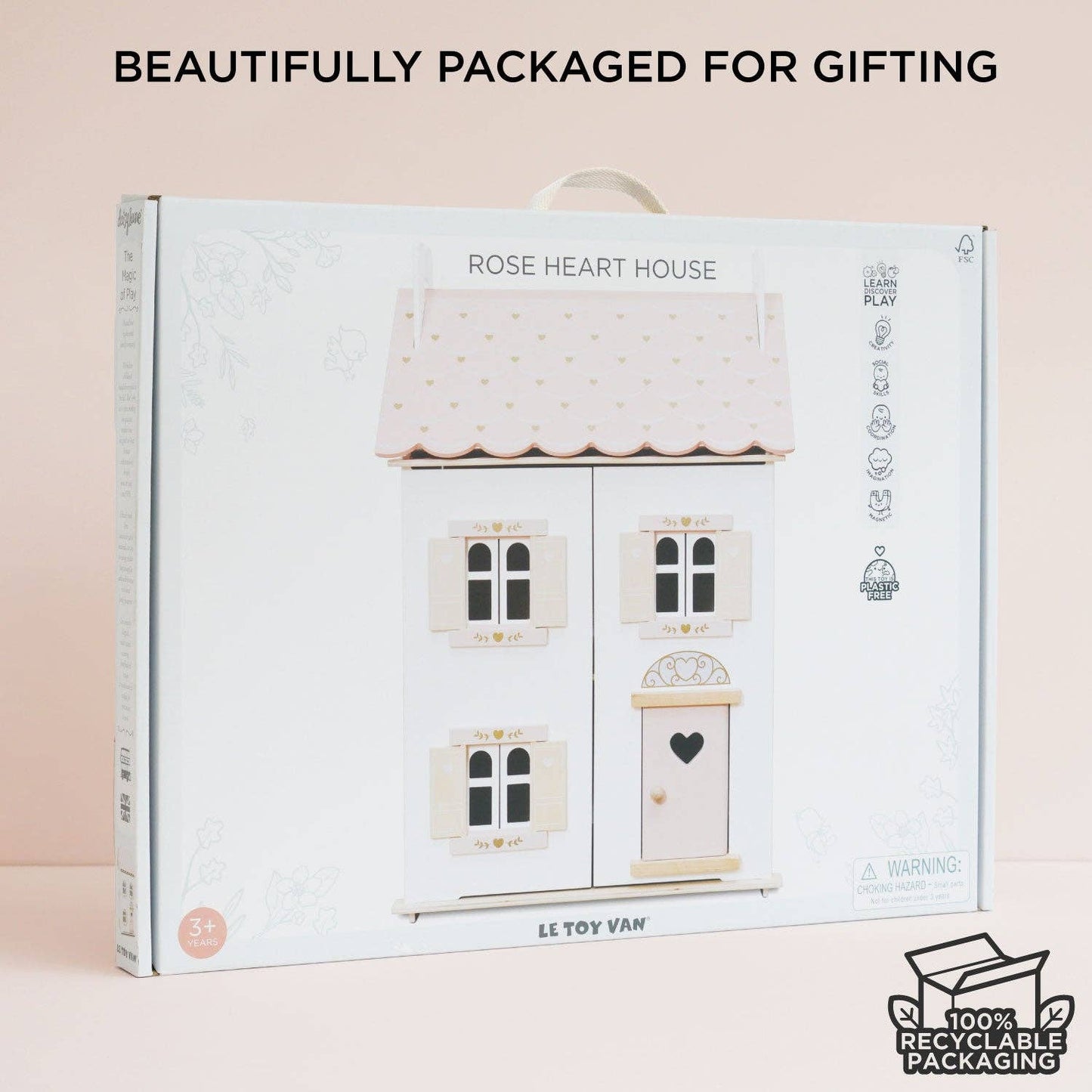 Roseheart Wooden Dolls House