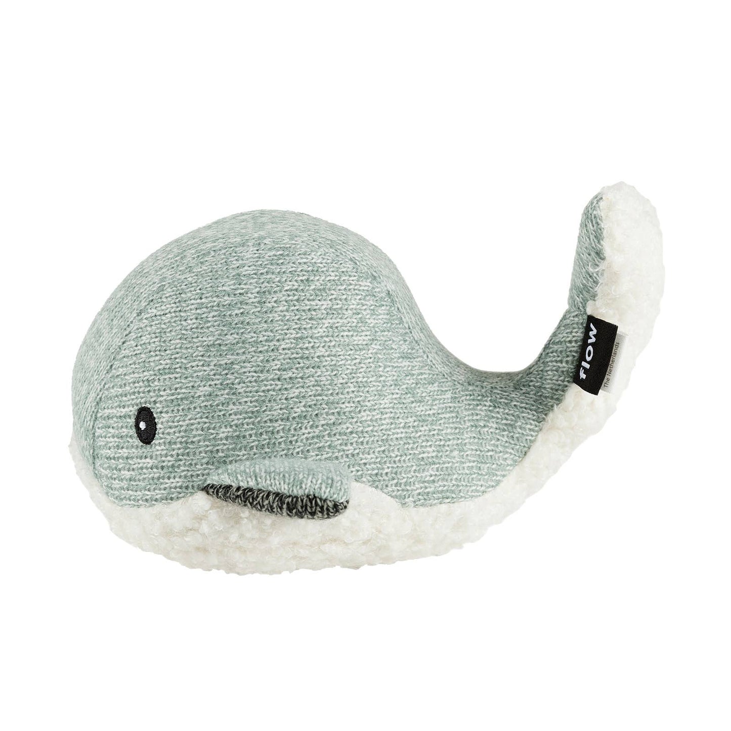 Flow Amsterdam Heartbeat Comforter - Moby Whale Green