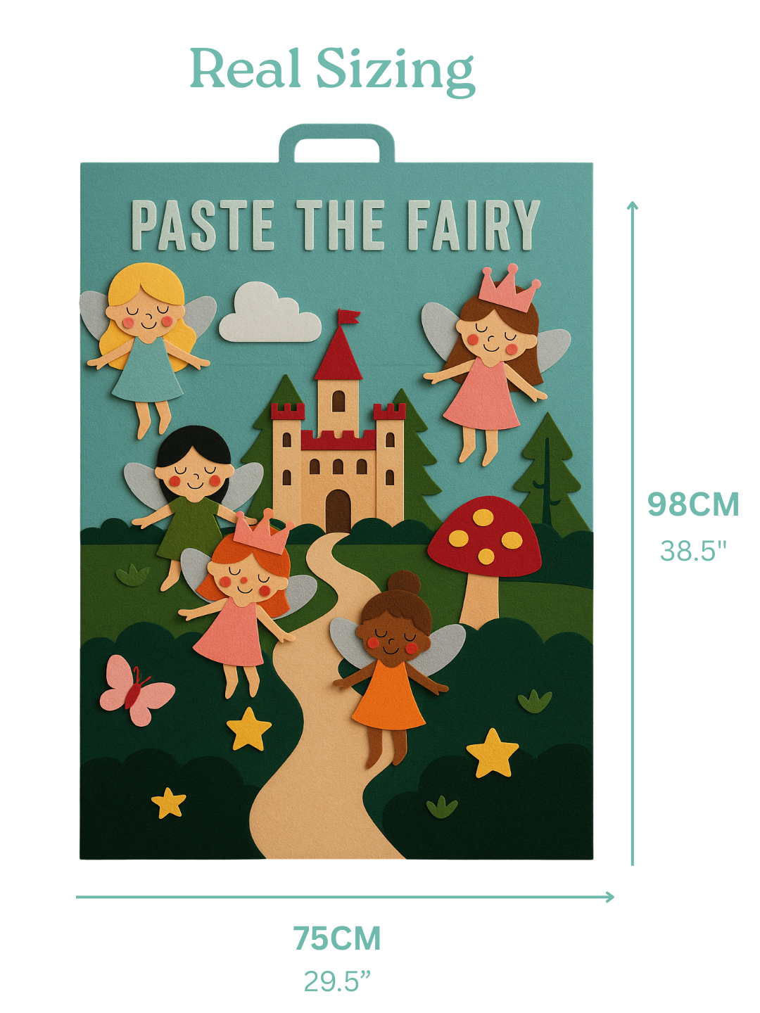 Back In stock: Paste the Fairy Felt Play Board