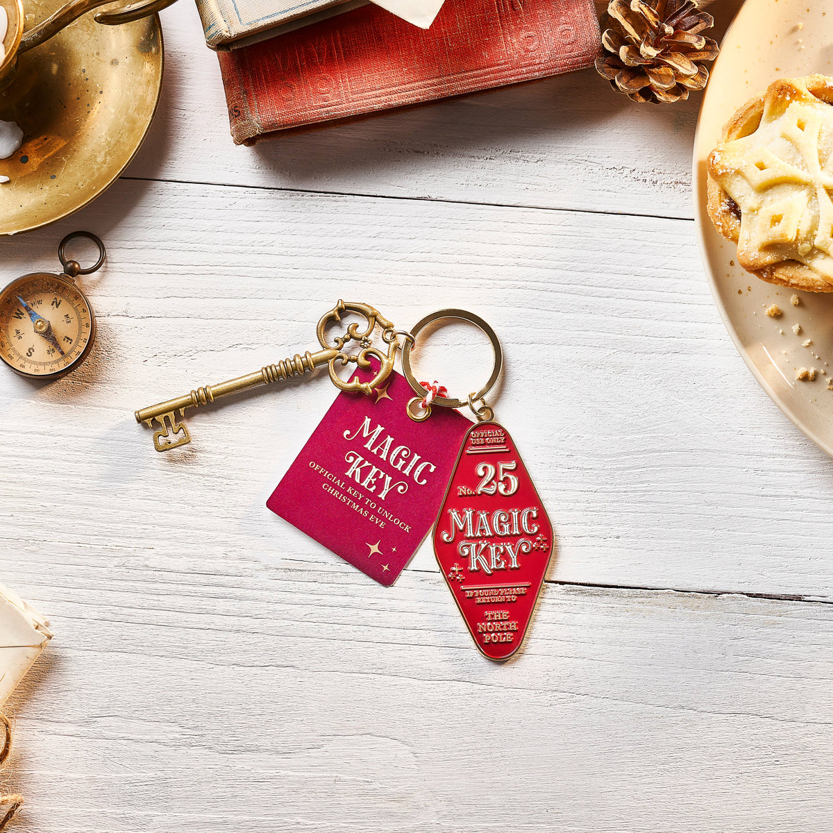Magic Christmas Eve Key Santa Door Key - Stocking Filler