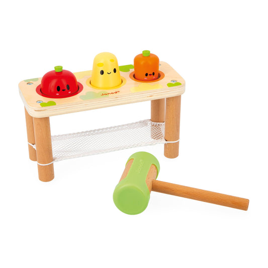 Farm | Tap Tap Vegetables | Wooden Toy | Ages 12 Months+