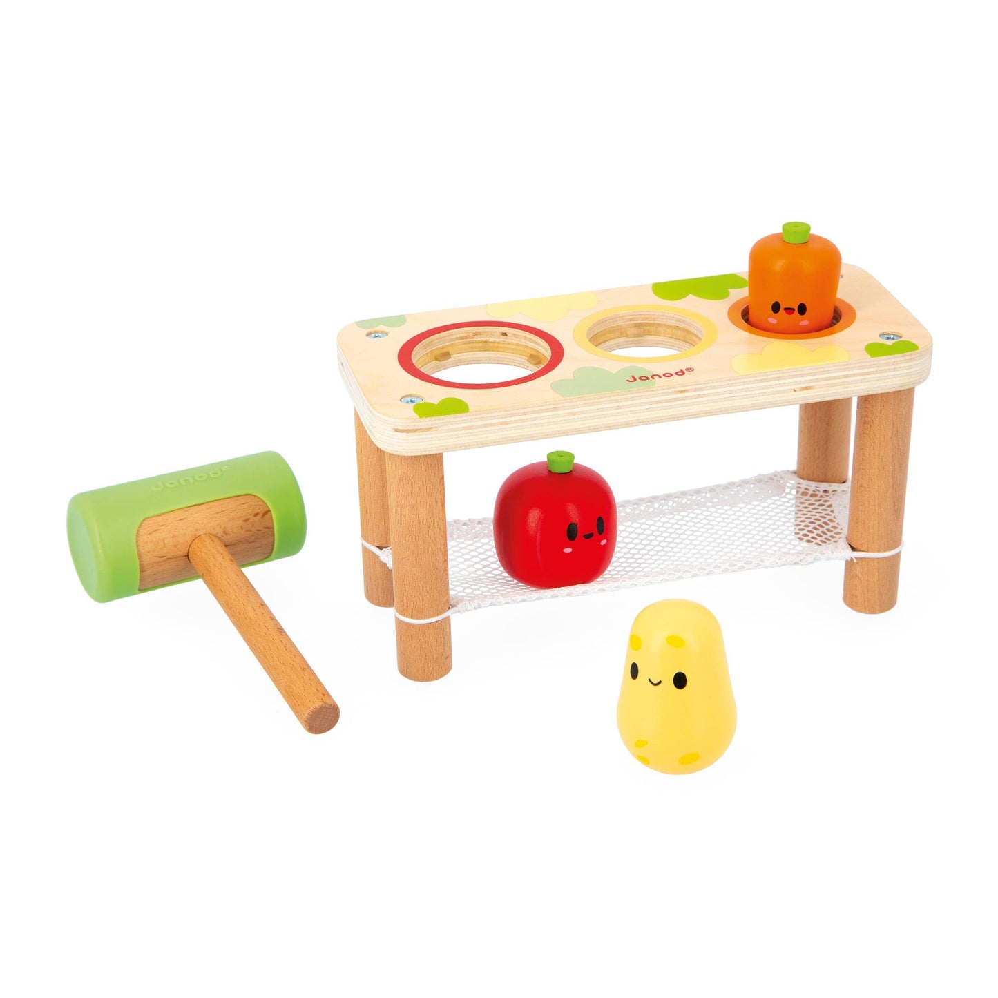 Farm | Tap Tap Vegetables | Wooden Toy | Ages 12 Months+
