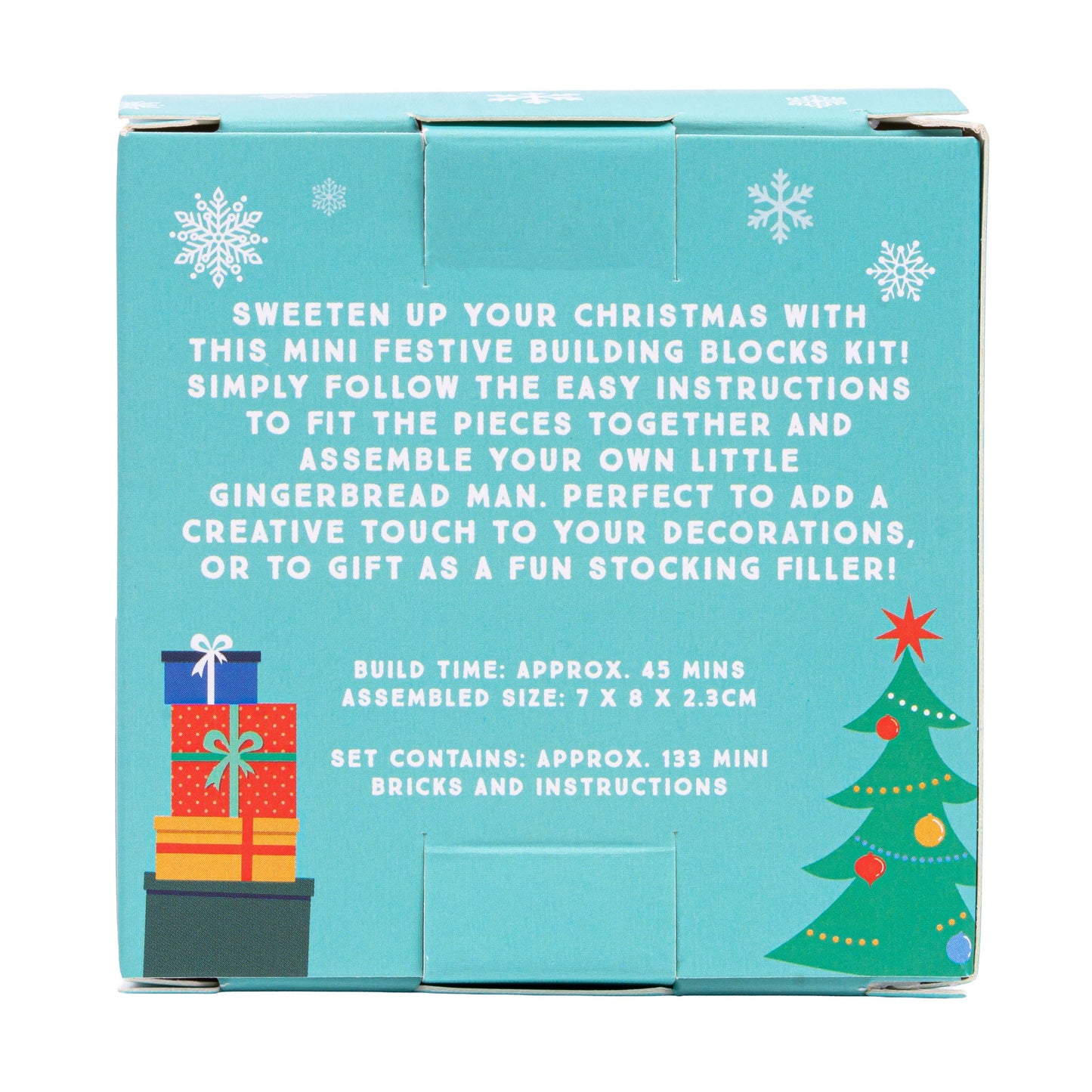 Festive Mini Bricks (Xmas Tree & Gingerbread Man)-Mixed Pack