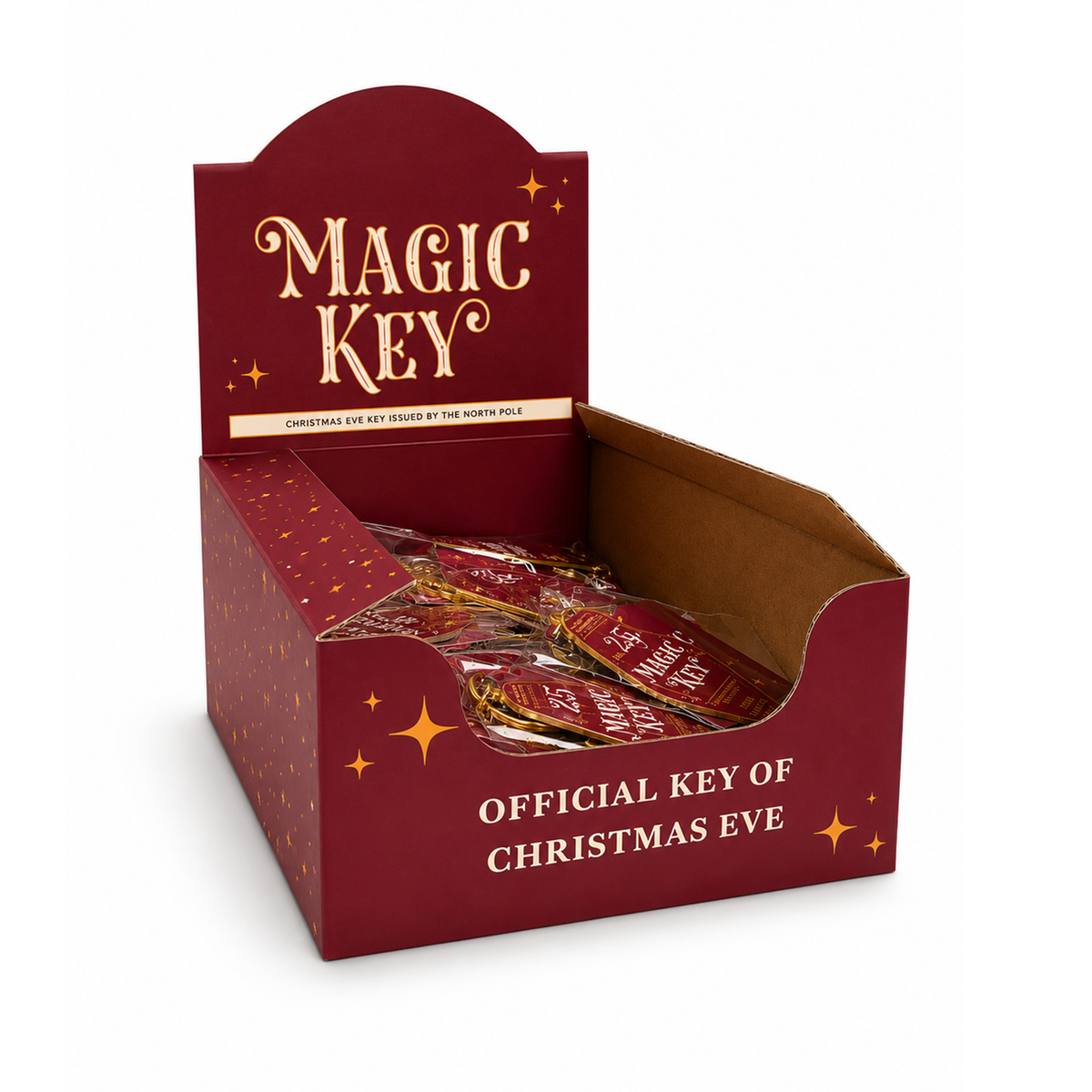 Magic Christmas Eve Key Santa Door Key - Stocking Filler