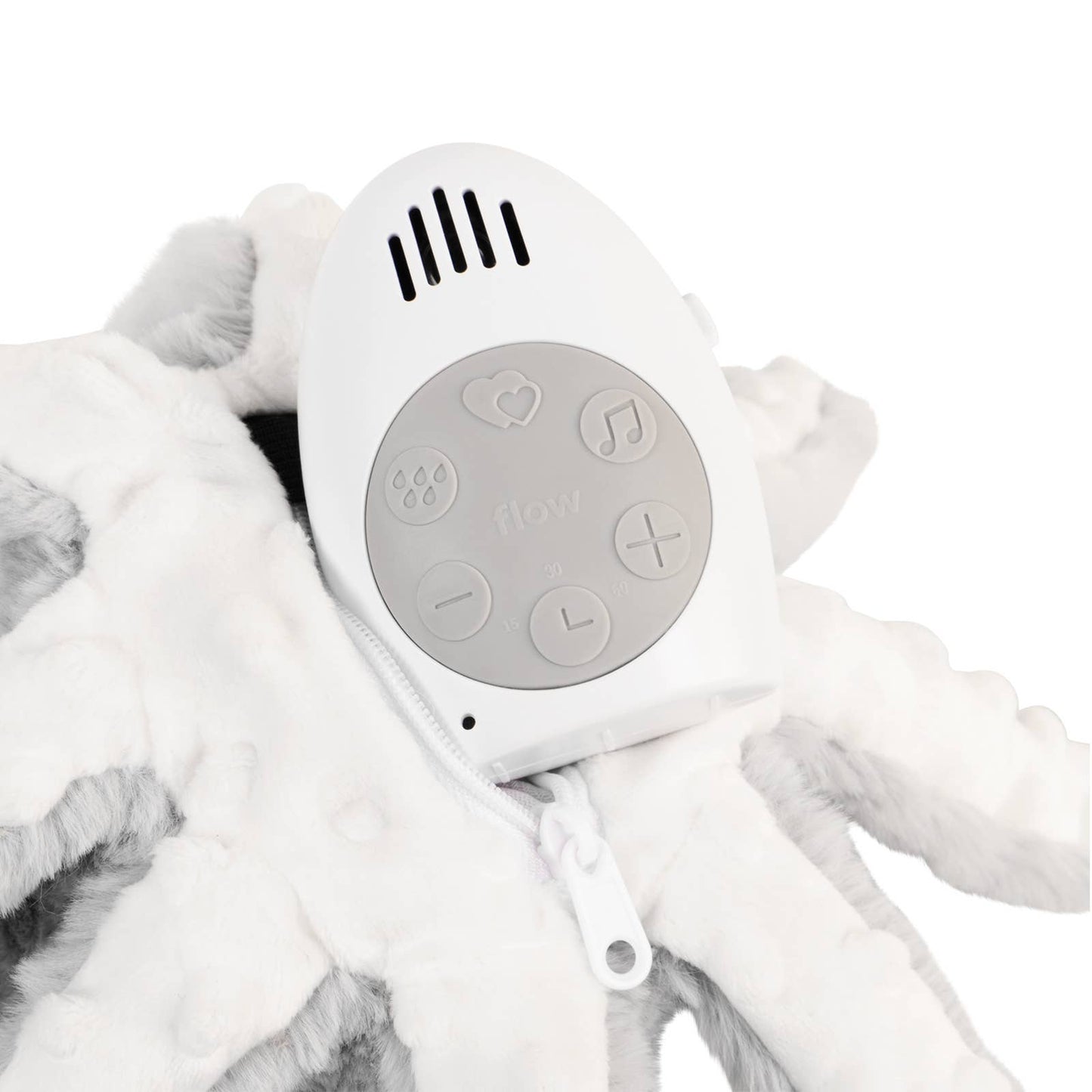 Flow Amsterdam Heartbeat Comforter - Olly Octopus Grey