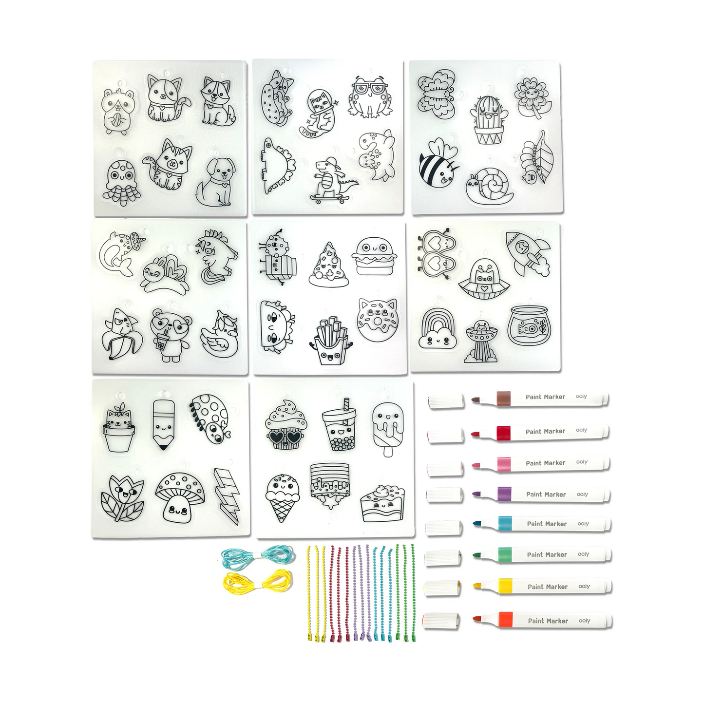 Ooly Shrink-It's Deluxe DIY Shrink Art Kit